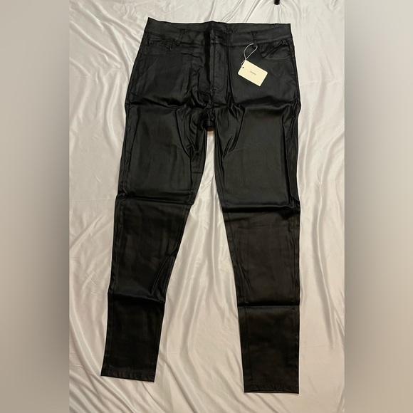 Bamans women’s faux leather pants XL - Picture 5 of 9